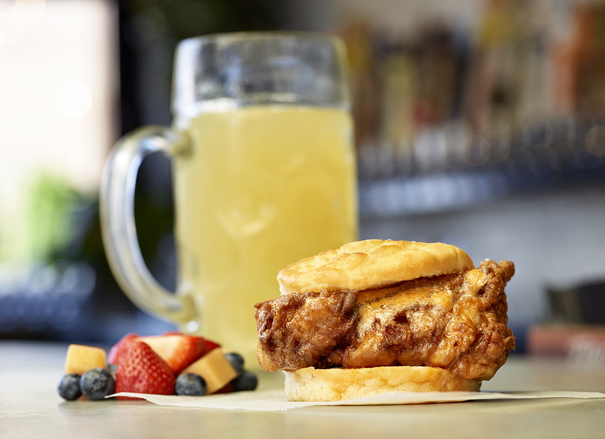 Chicken Fried Chicken Biscuit